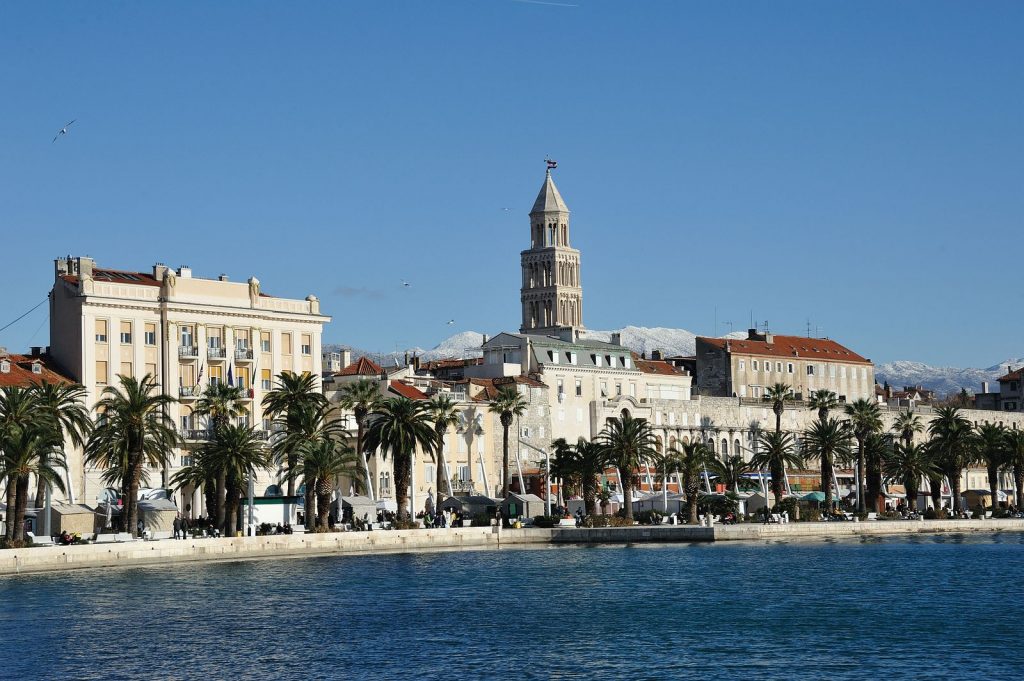 Die kroatische Stadt Split