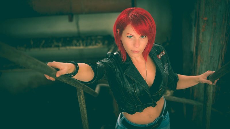 Lost-Place-Fotoshooting mit Barbara