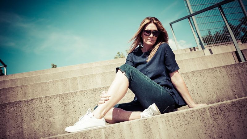 Fotoshooting mit Stefanie